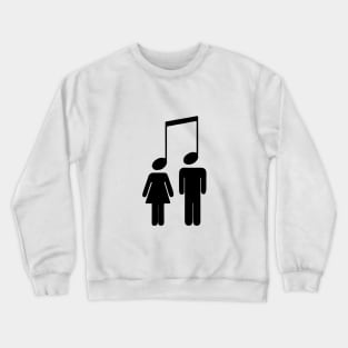 Music Connects People Crewneck Sweatshirt